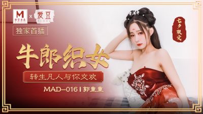國産麻豆AV 愛豆 MAD016 牛郎織女 郭童童