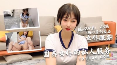 國產AV 女僕侍奉旅途 小桃