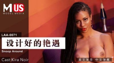 國產麻豆AV 麻豆US LAA-0071 設計好的豔遇