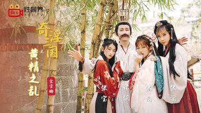 國產AV 起點傳媒 性視界傳媒 XSJ005 奇淫三國之黃精之亂 金寶娜