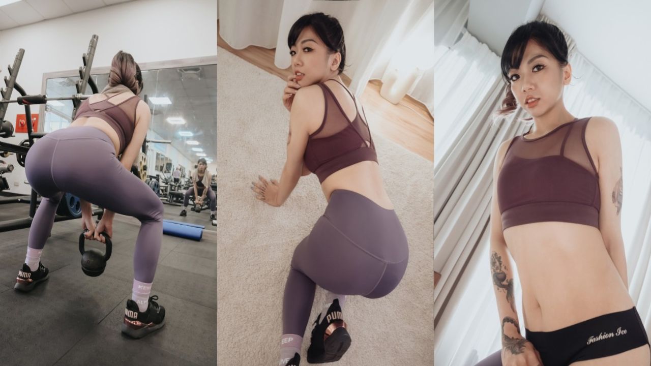 國產AV 27岁美尻健身教练Rei，分泌大量淫水绝顶性爱 阿芮